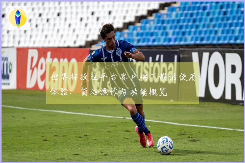 世界杯投注平台客户端下载的使用体验：简洁操作与功能概览
